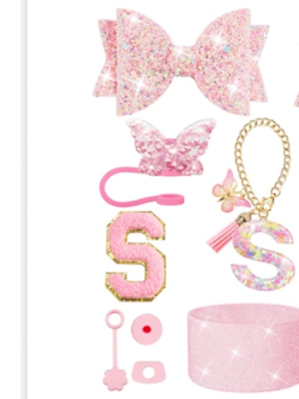 Pink Stanley Cup Accessory Set - Picture 2 of 2